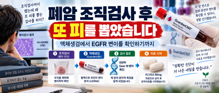 폐암 조직검사 후 또 피를 뽑았습니다, 액체생검에서 EGFR 변이를 확인하기까지 8 썸네일