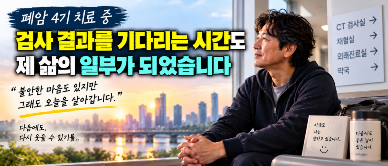 폐암 4기 진단 후 체중계 숫자를 그냥 지나치지 않게 됐습니다, 90kg에서 83kg 그리고 지금 3 ChatGPT Image Sep 17 2026 10 05 50 PM